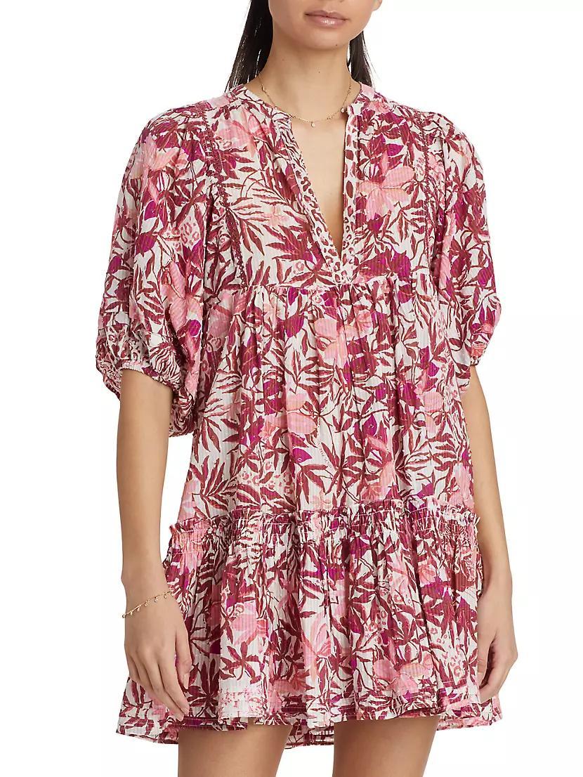 Aria Floral Minidress Product Image