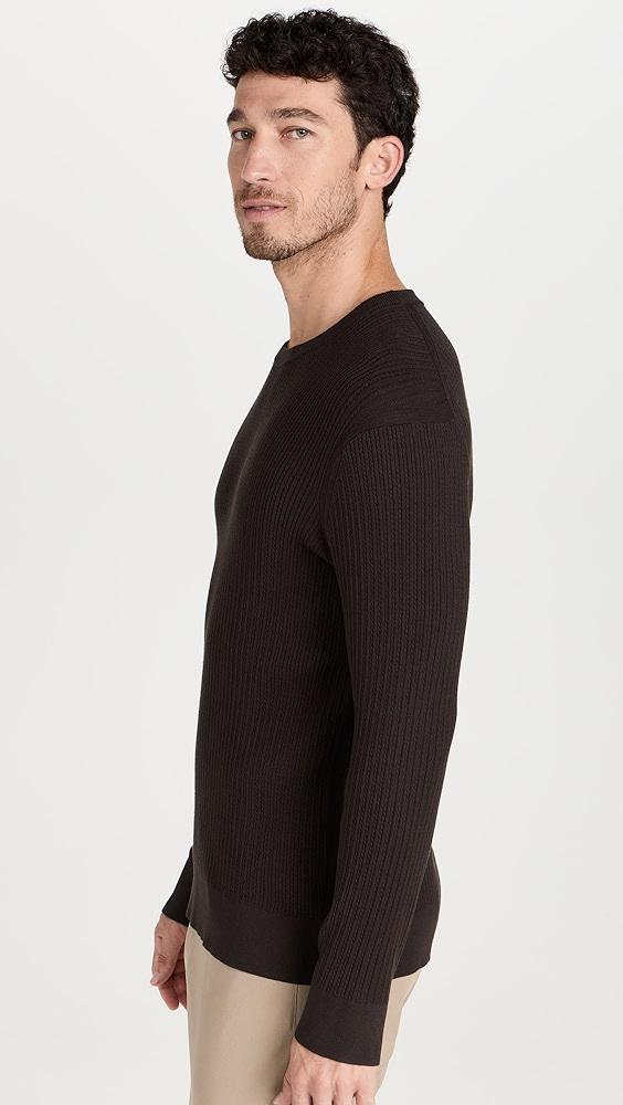 Theory Riland Cable Sweater | Shopbop Product Image