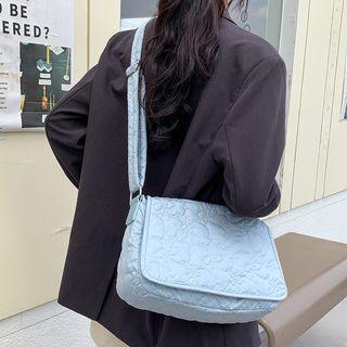 Plain Flap Crossbody Bag Product Image