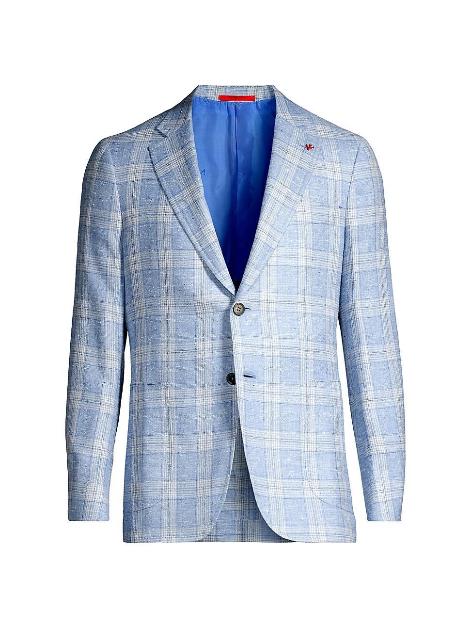 Mens Windowpane Capri Sport Jacket Product Image