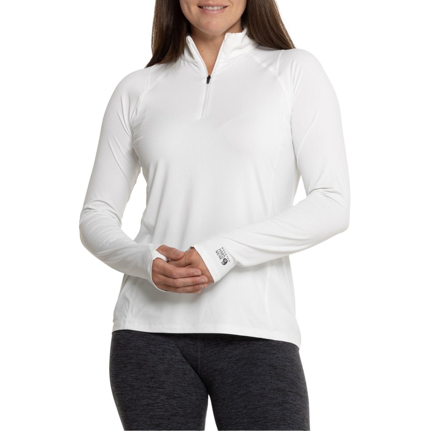 Mountain Hardwear Crater Lake Shirt - UPF 50, Zip Neck, Long Sleeve Product Image