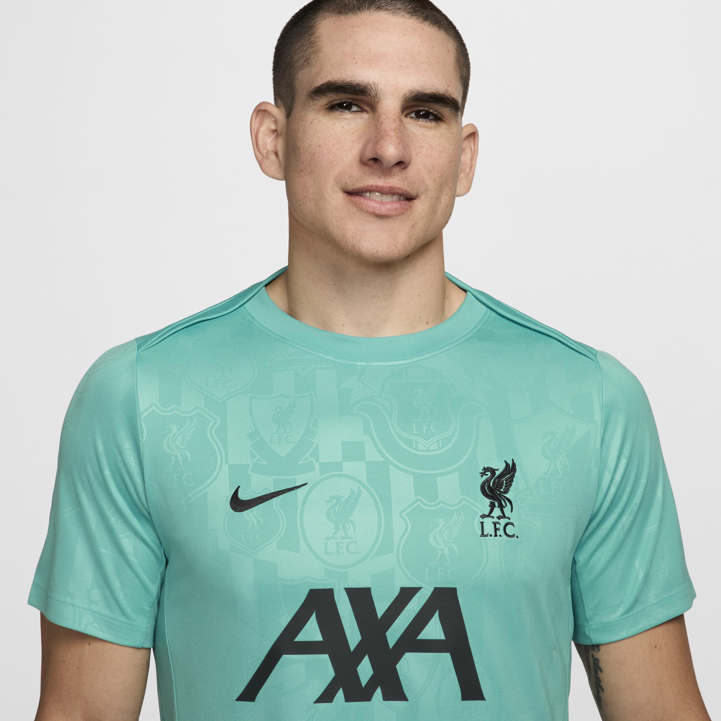 Liverpool FC Academy Pro Nike Men's Dri-FIT Soccer Pre-Match Short-Sleeve Top Product Image