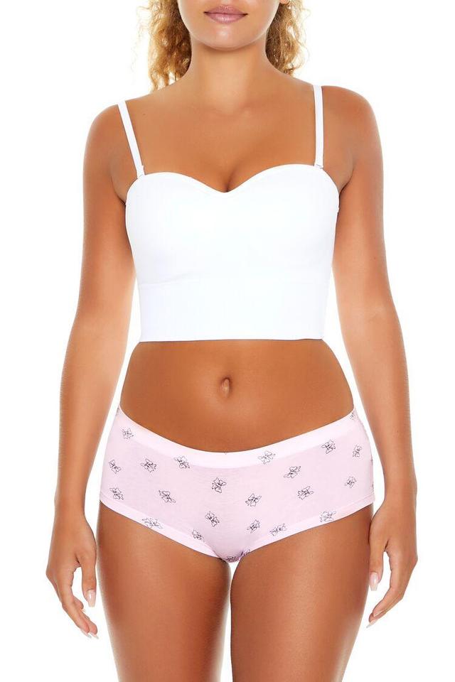 Bow Print Shortie Panties | Forever 21 Product Image