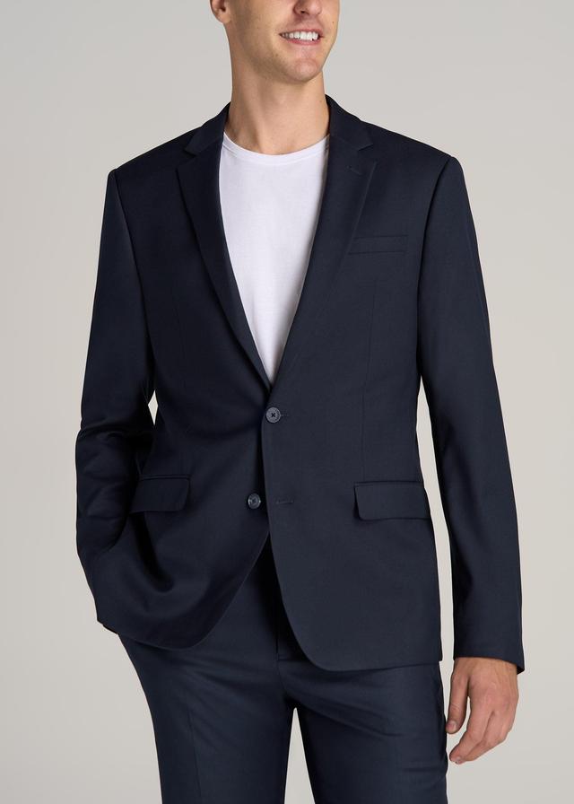 Suit Jacket for Tall Men in True Navy Male Product Image