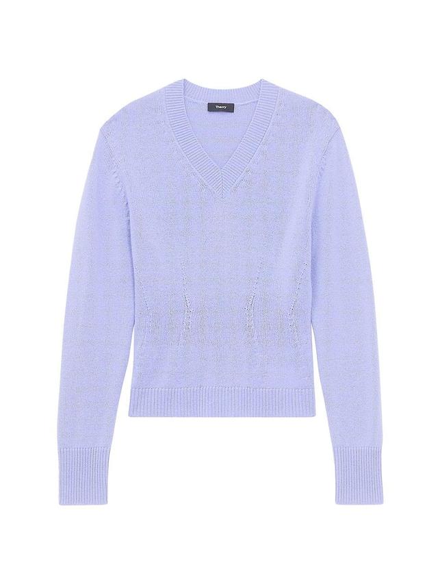 Theory Curvy Fit Cashmere Sweater Product Image