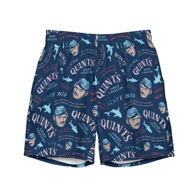 Quint's Shark Charters - Swim Trunks - T-Shirt Product Image