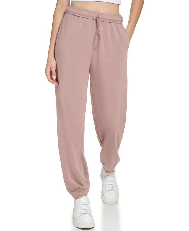 Andrew Marc Sport Womens Furry Fleece Lined Jogger Pants Product Image