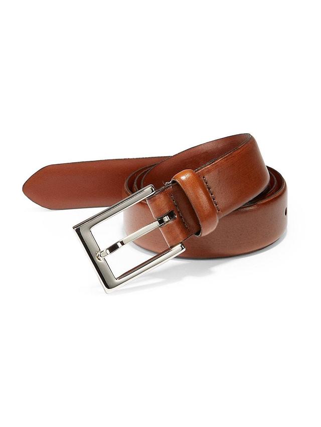 Mens COLLECTION Leather Belt Product Image