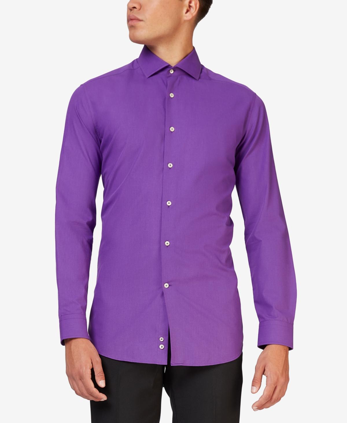 OppoSuits Mens Solid Color Shirt Product Image