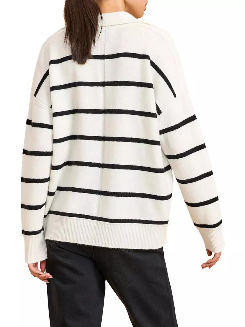 Womens Striped Sweater Product Image