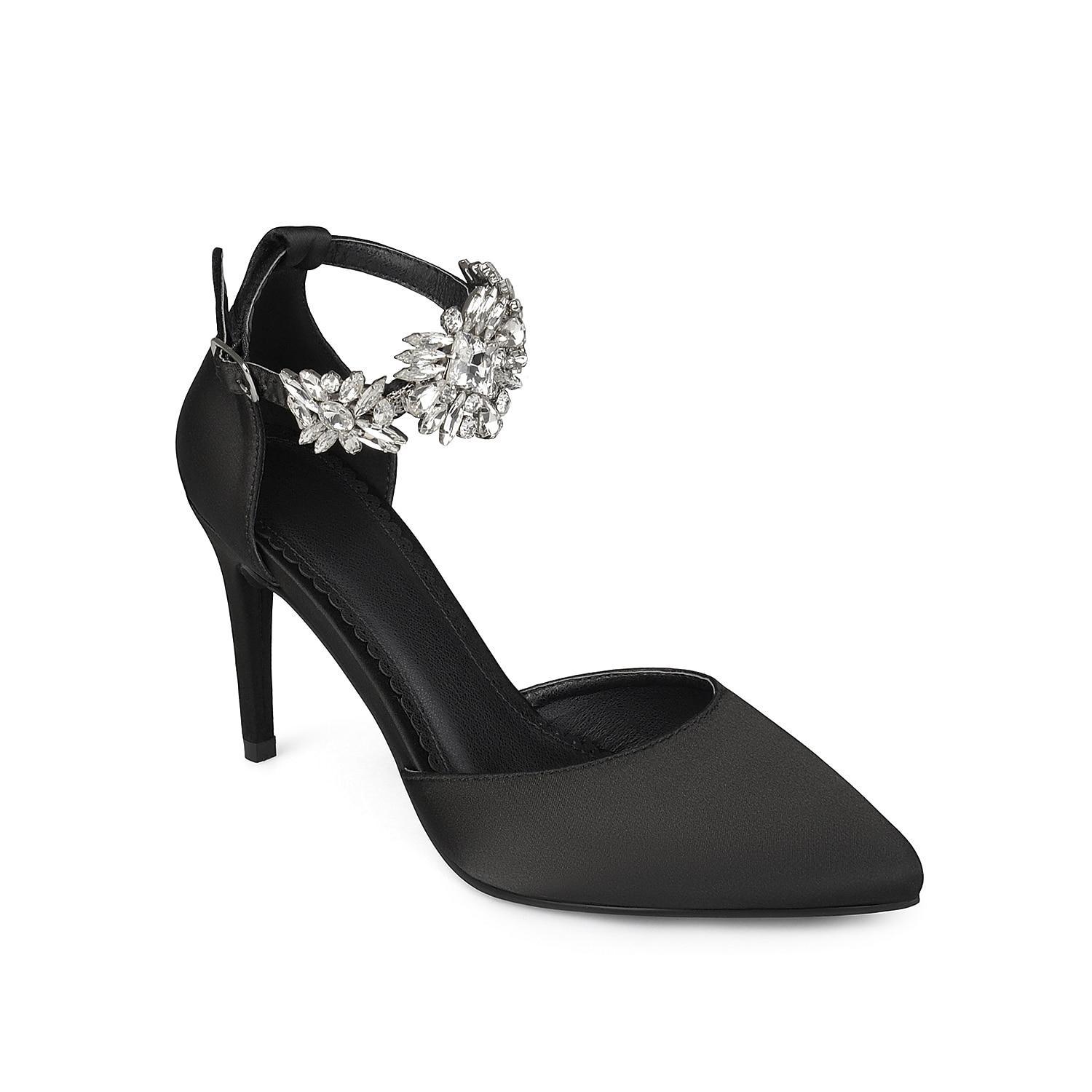 Journee Collection Loxley Pump | Womens | | | Heels | Pumps | Ankle Strap Product Image