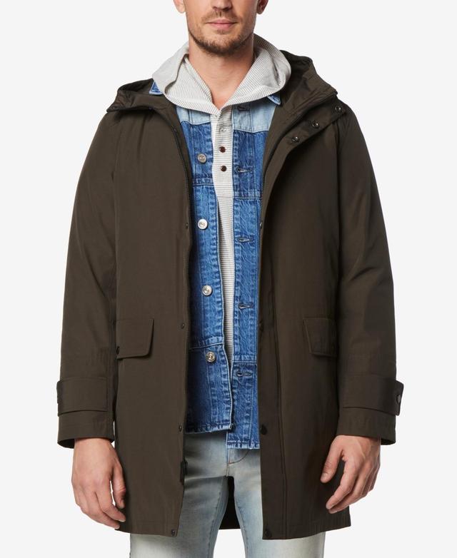 Marc New York Mens Tucker Oxford Parka with Removable Quilted Liner Product Image