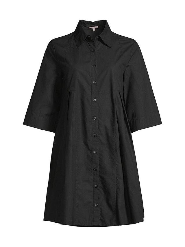 Womens Isla Cotton Poplin Shirtdress Product Image