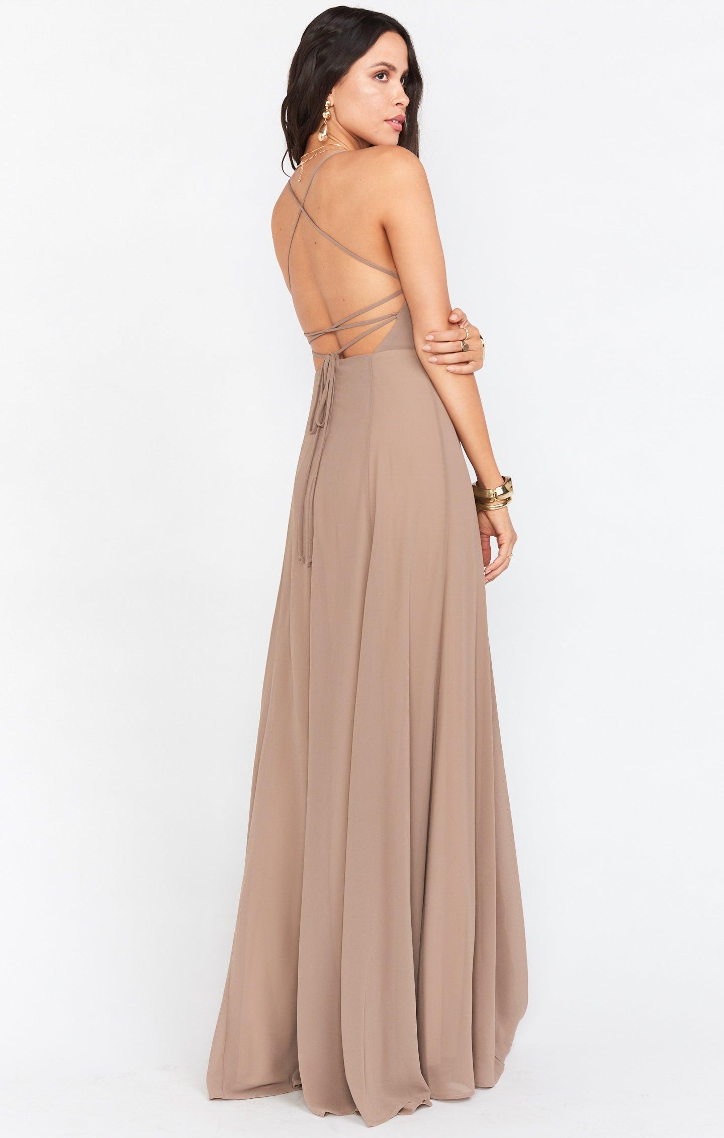 Godshaw Goddess Gown ~ Dune Chiffon Product Image