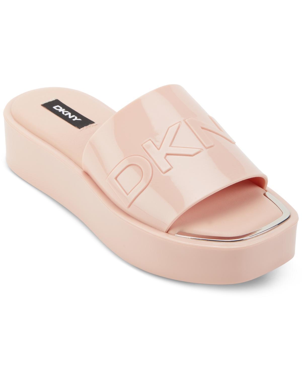 DKNY Laren Platform Sandal   Women's   Light Pink   Size 9   Sandals Product Image