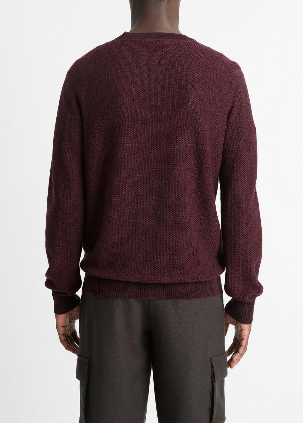 Geo Jacquard Wool-Blend Sweater Product Image