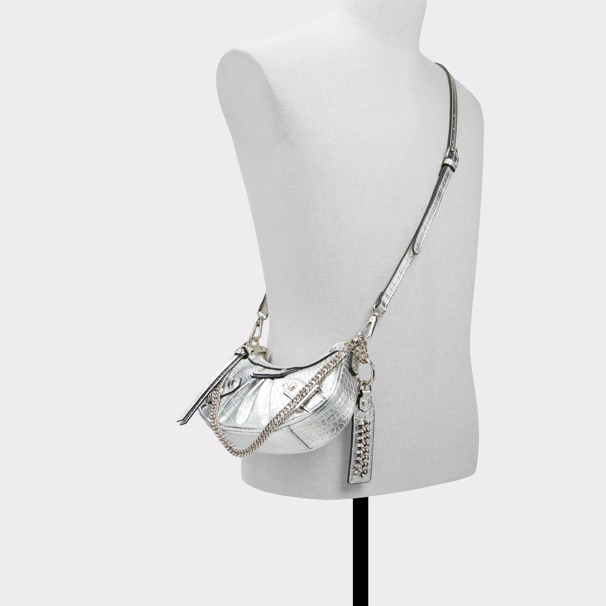 Fraydax Silver Women's Shoulder Bags | ALDO US Product Image