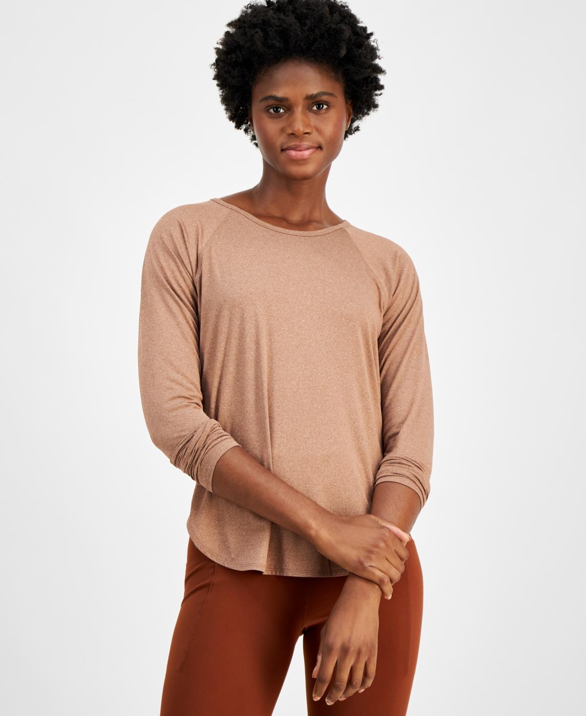 Id Ideology Womens Performance Long-Sleeve Top, Created for Macys Product Image