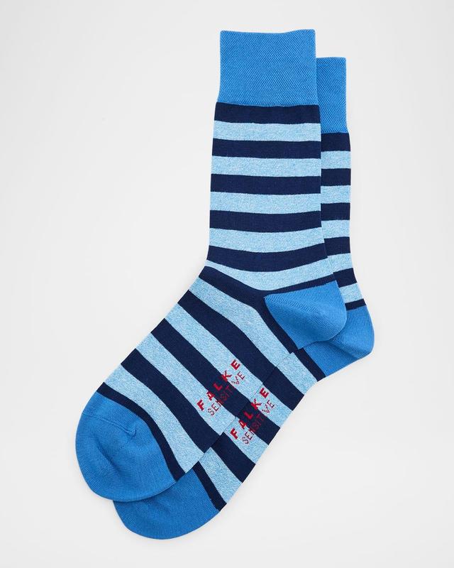 Mens Sensitive Mapped Line Crew Socks Product Image