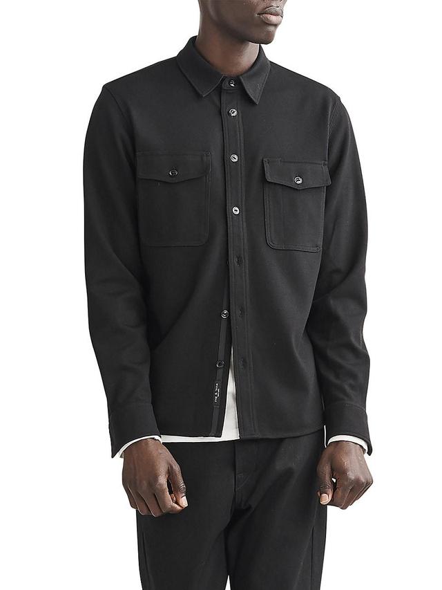 Mens Icon Wool-Blend Shirt Jacket Product Image