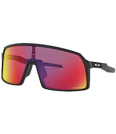 Oakley Mens OO9406 Sutro 37mm Rectangle Sunglasses - Matte Black/Prizm Road Product Image