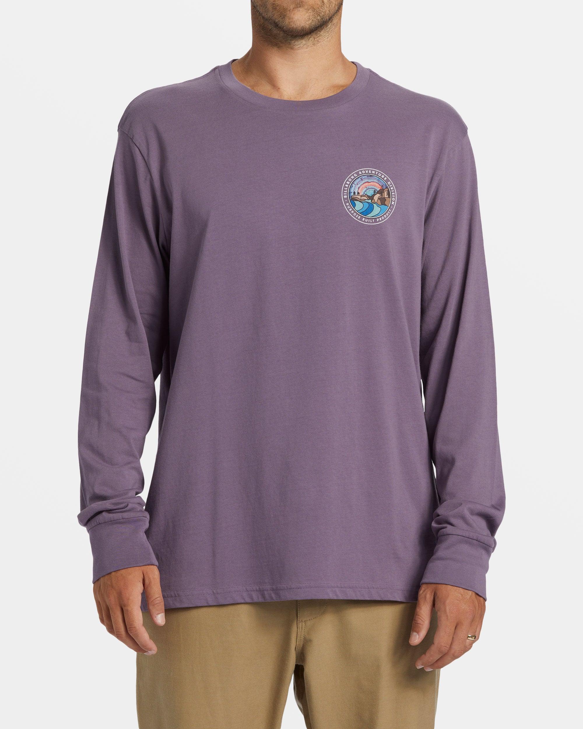 Rockies Long Sleeve T-shirt - Dusty Grape Male Product Image