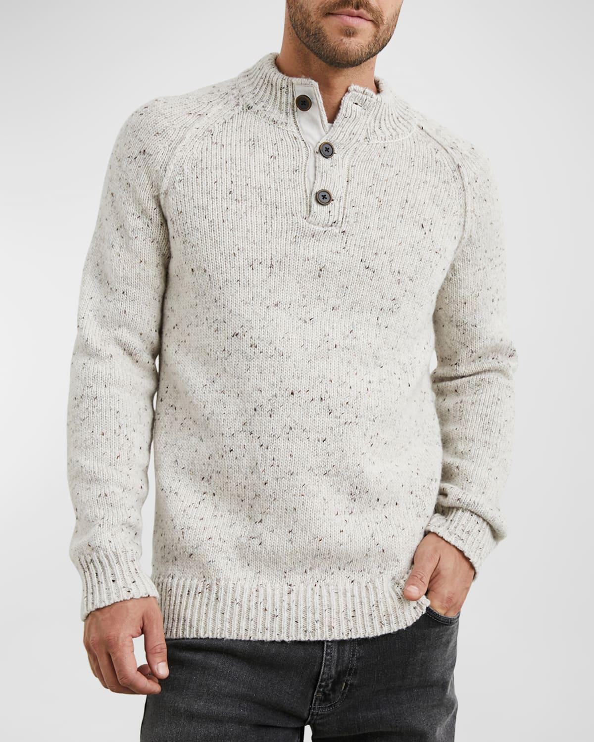 Mens Harding Melange Raglan Sweater Product Image