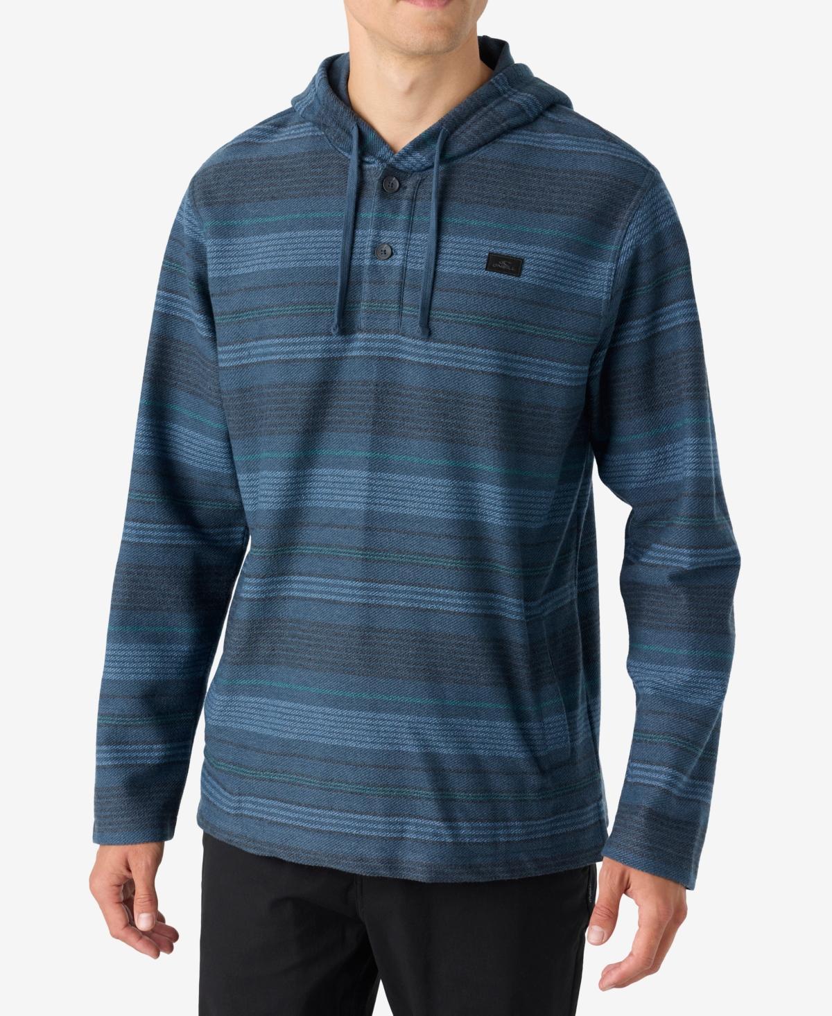 ONeill Mens Bavaro Stripe Poncho Fleece Tops Product Image