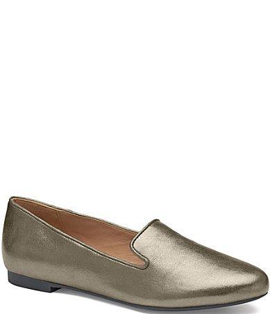 Johnston  Murphy Womens Delanie Leather Loafers Product Image