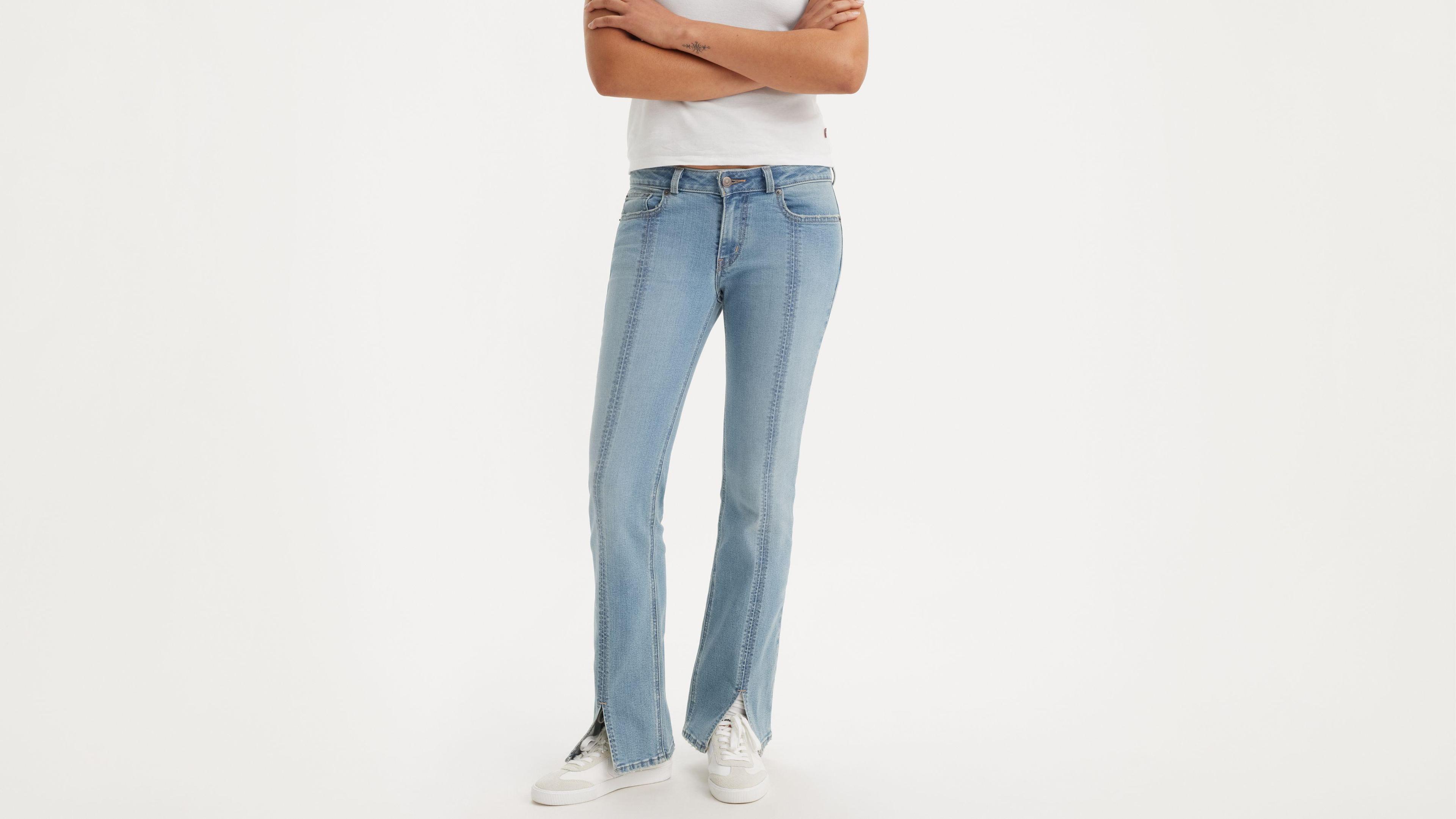 Seamed Superlow Bootcut Women's Jeans Product Image