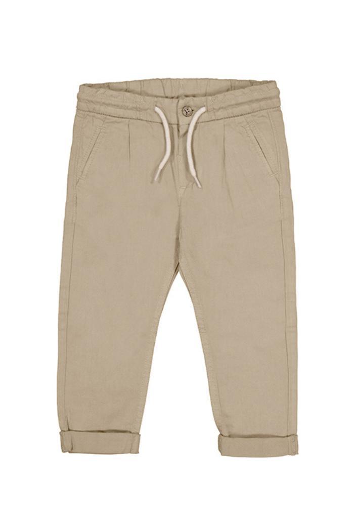 Relaxed Linen Khaki Pant product image