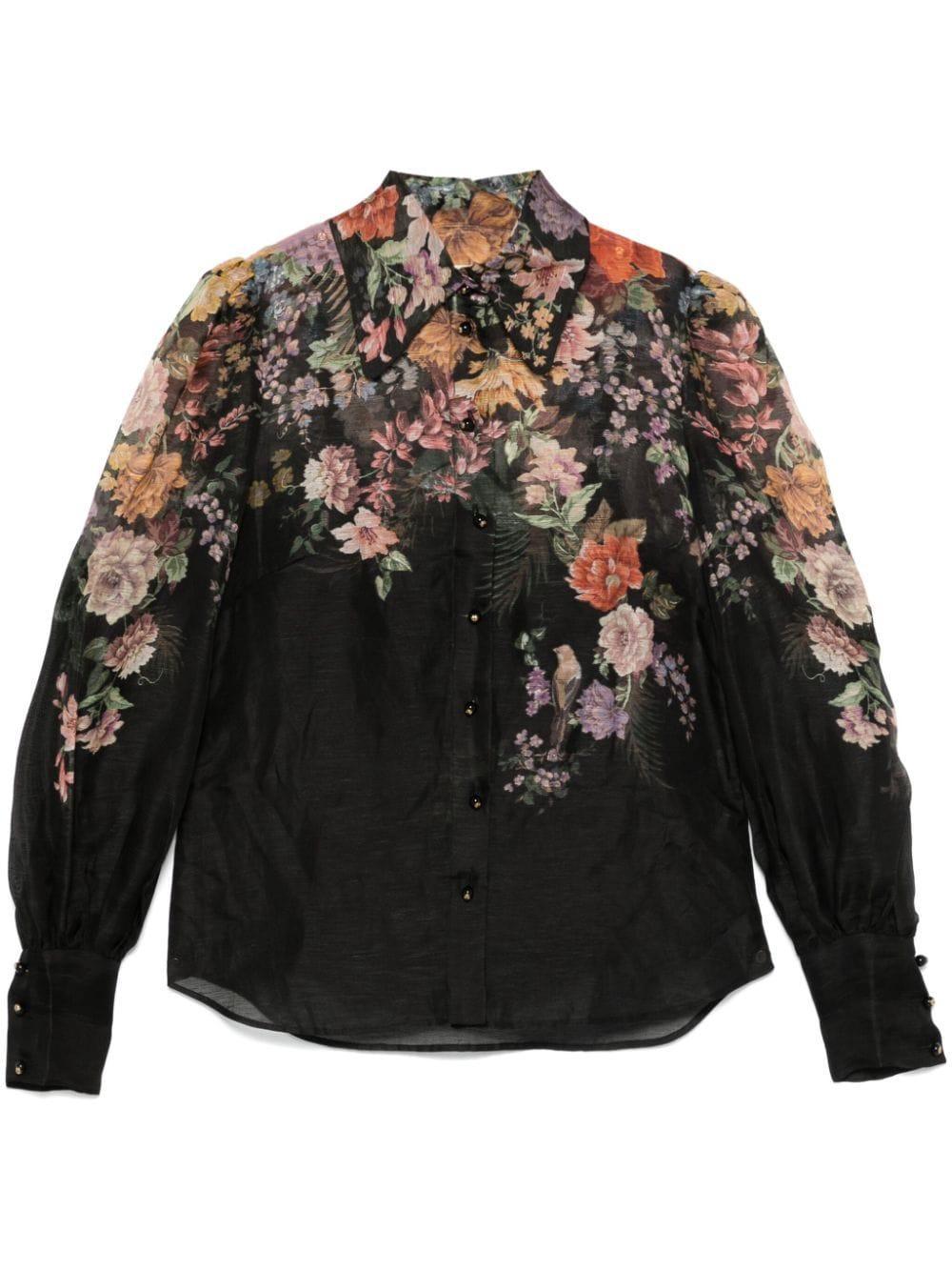 Pavilion Blouse In Black Product Image