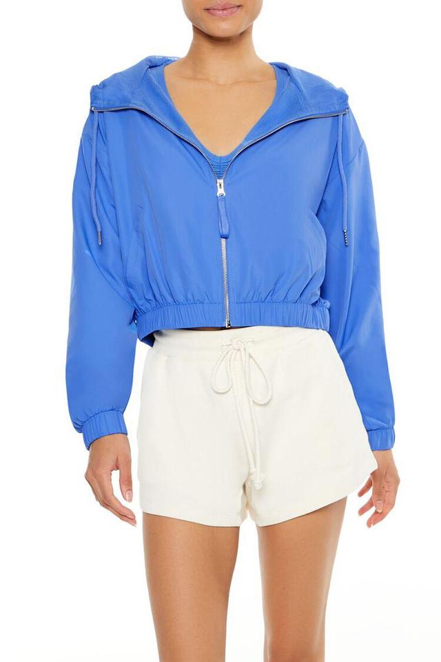 Active Hooded Zip-Up Jacket | Forever 21 Product Image