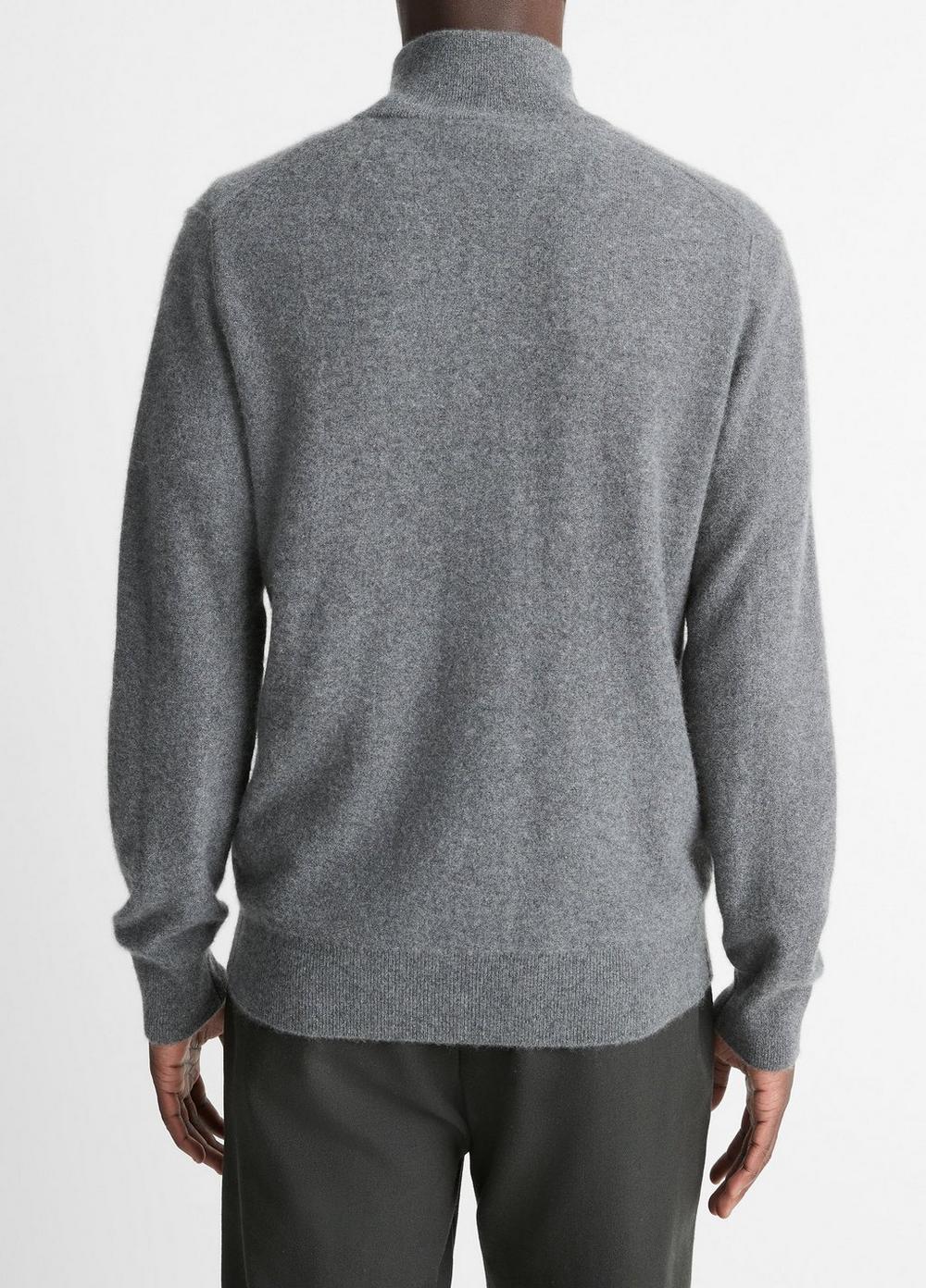 Plush Cashmere Quarter-Zip Sweater Product Image