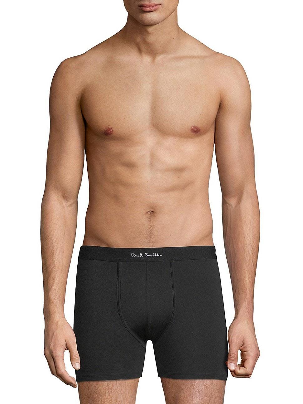 Mens 3-Pack Long-Leg Boxer Briefs Product Image