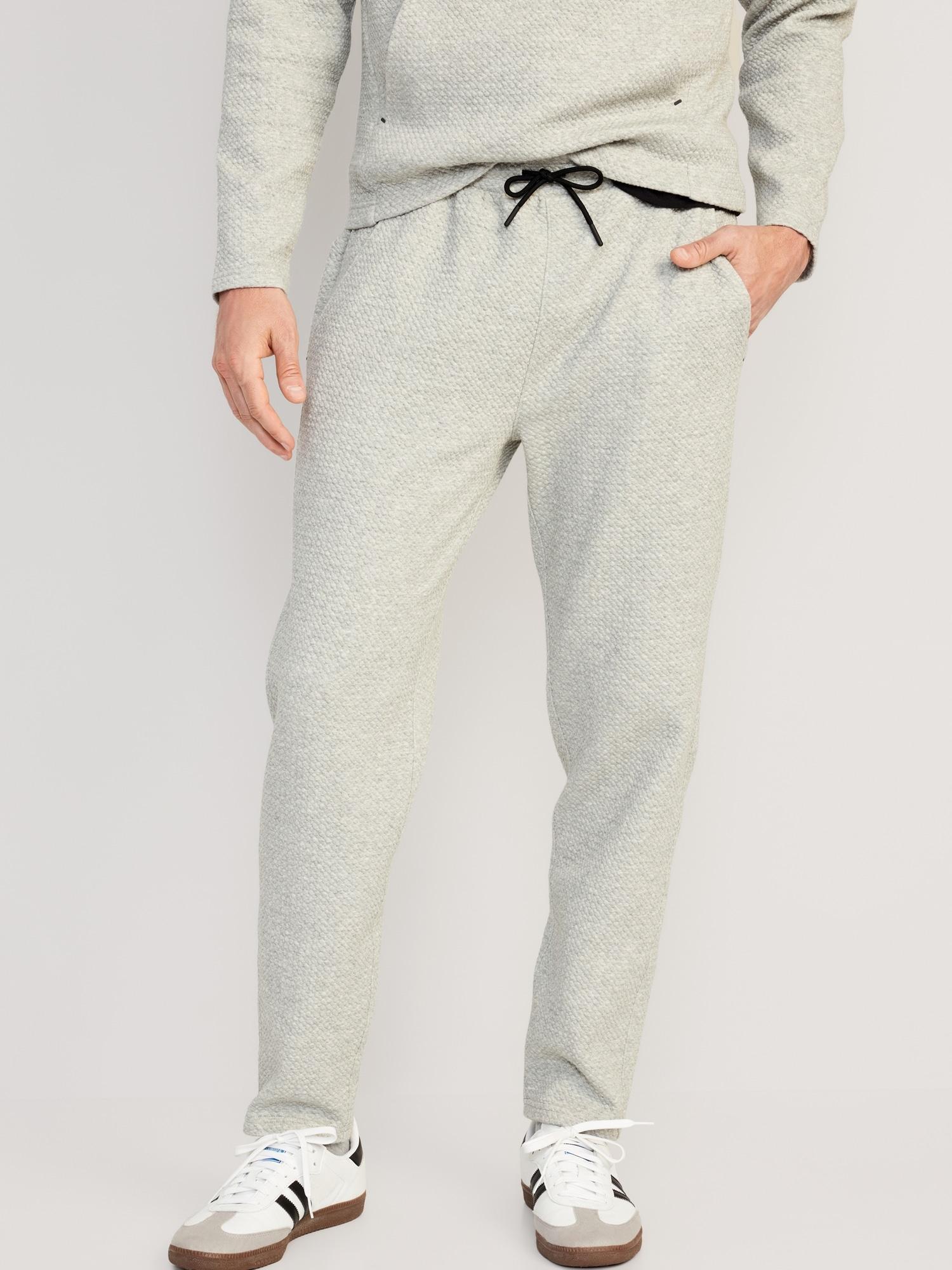 Textured Dynamic Fleece Tapered Sweatpants for Men Product Image