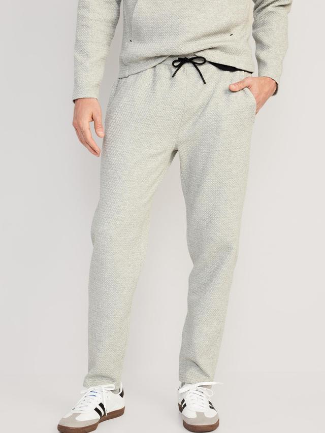 Textured Dynamic Fleece Tapered Sweatpants for Men Product Image