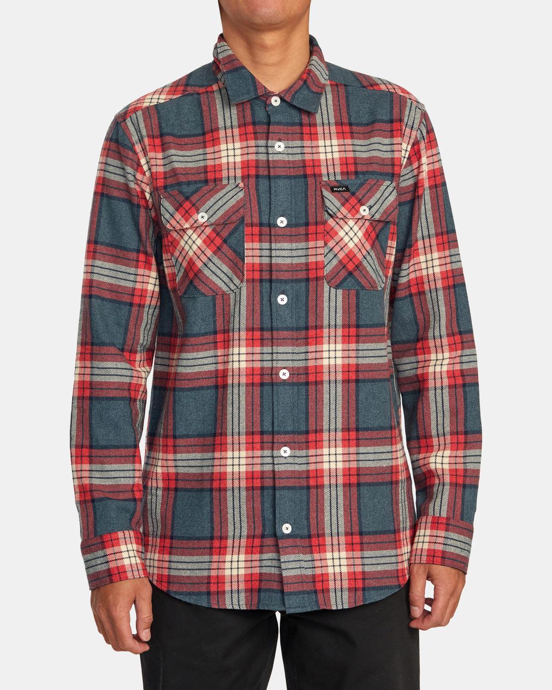 Thatll Work Flannel Long Sleeve Shirt - Duck Blue Product Image