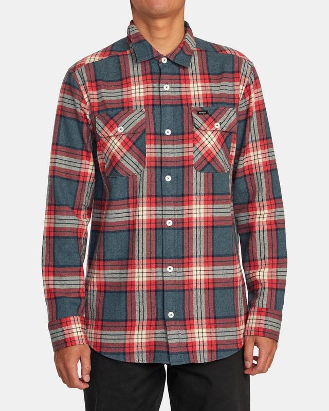 Thatll Work Flannel Long Sleeve Shirt - Duck Blue Product Image