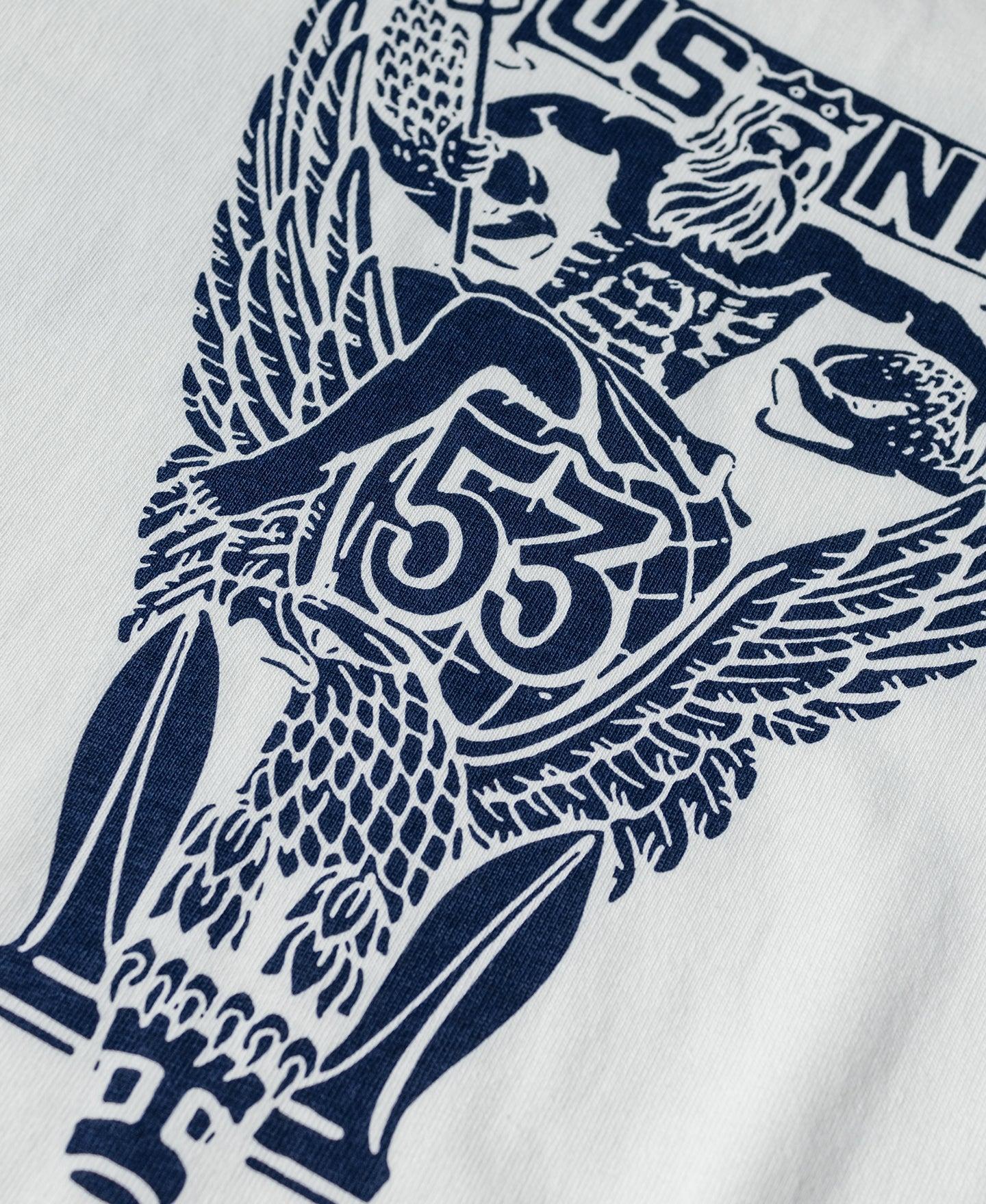 USNA Poseidon Graphic T-Shirt - White Product Image