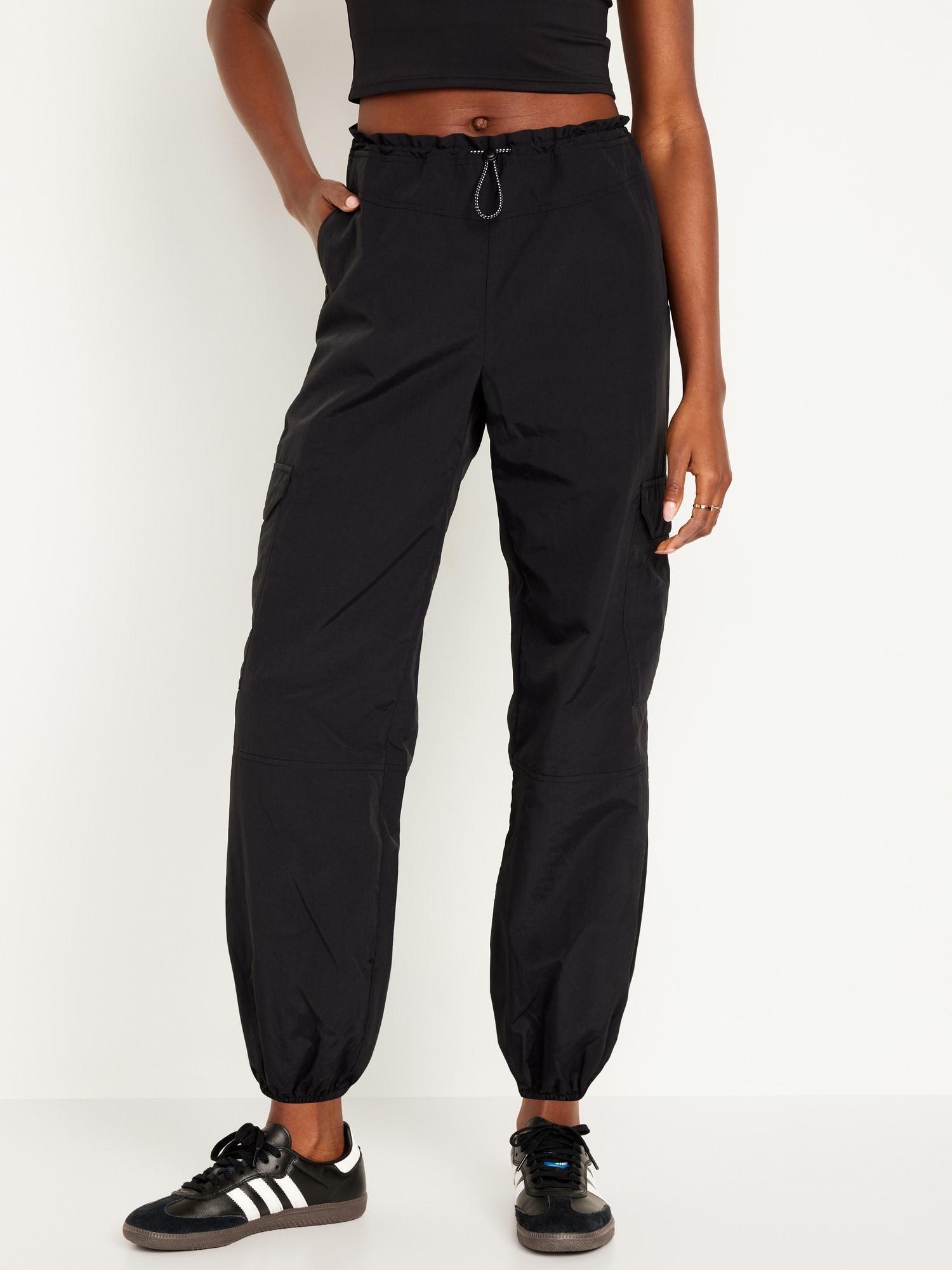 Mid-Rise Cargo Performance Pants for Women Product Image