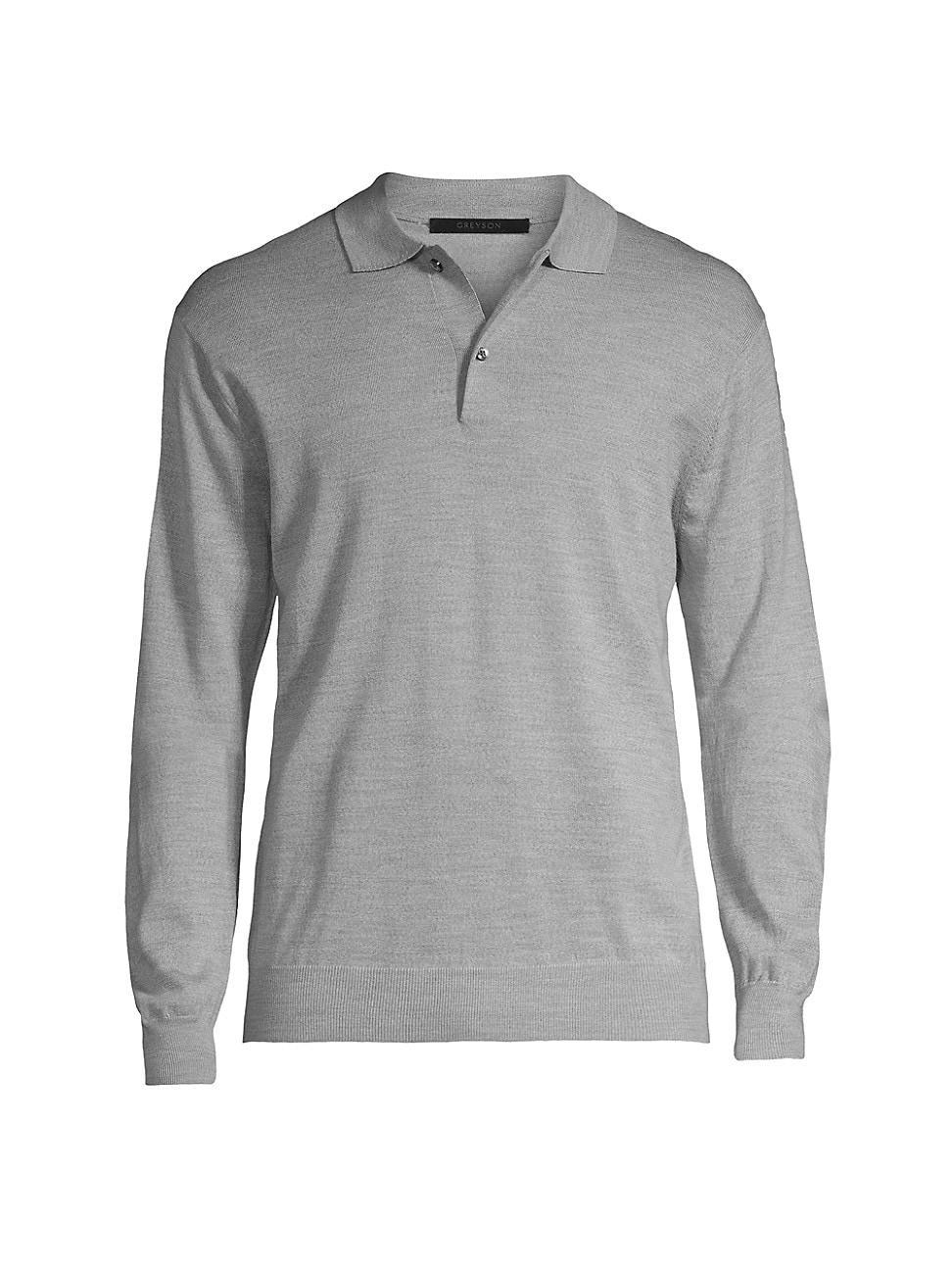 Mens Saratoga Wool Polo Sweater Product Image