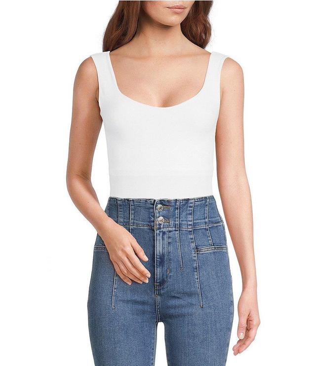 Free People Clean Lines Scoop Neck Sleeveless Bodysuit Product Image