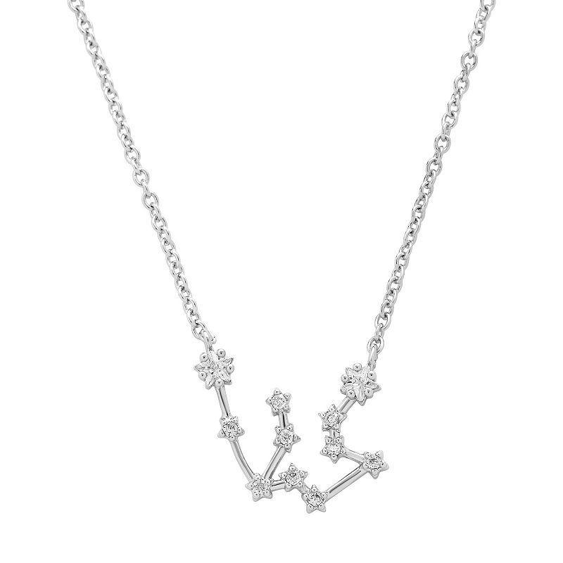 MC Collective Cubic Zirconia Constellation Necklace, Womens, 14k Gold Tone Sagittar Product Image