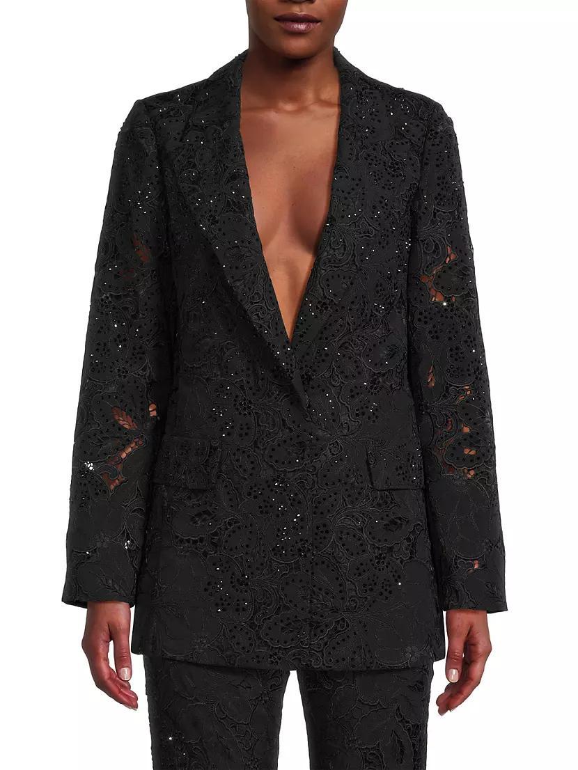 Spencer Beaded Lace Jacket Product Image