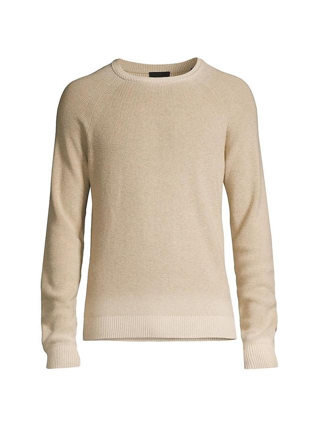 Mens Cotton Crewneck Sweater Product Image