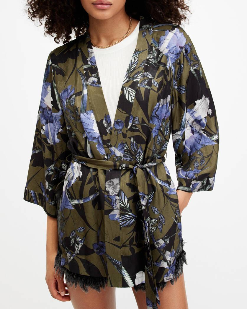 Carina Batu Floral Print Kimono Product Image