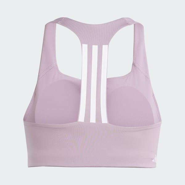 Powerimpact Training Medium-Support 3-Stripes Bra Product Image