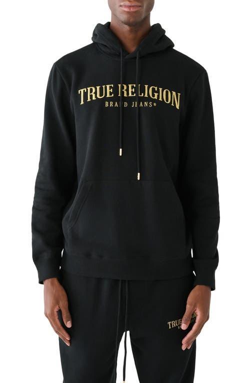 True Religion Brand Jeans Shine Arch Embroidered Pullover Hoodie Product Image