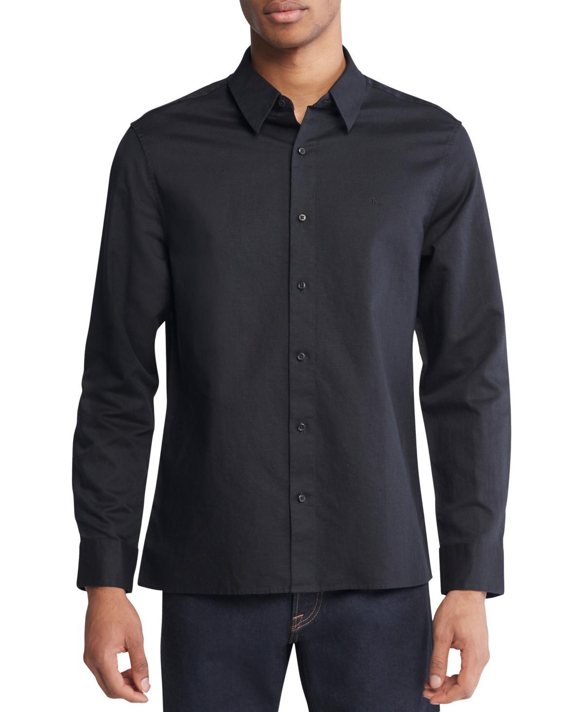 Men's Classic-Fit Textured Button-Down Shirt Product Image